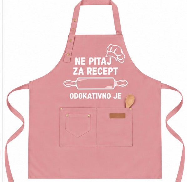 Ne pitaj za recept odokativno je-Apron