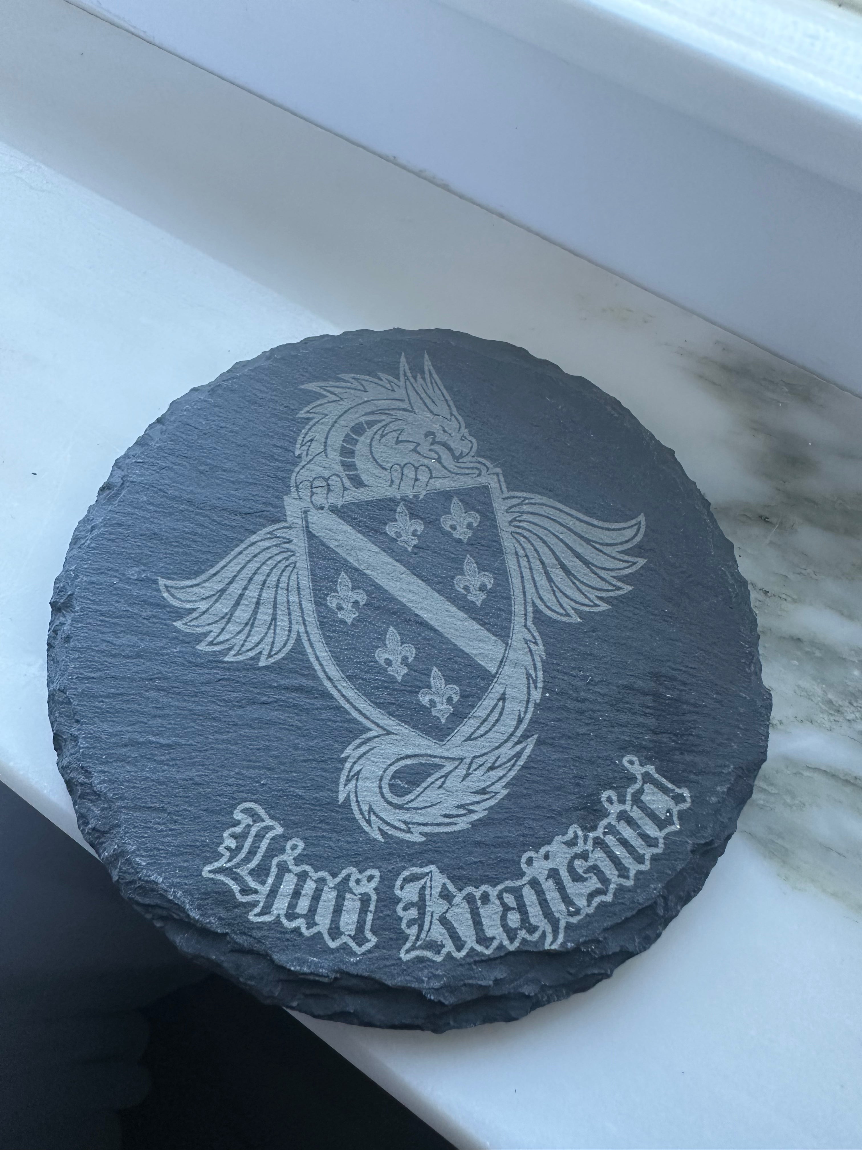 CUSTOM STONE COASTER
